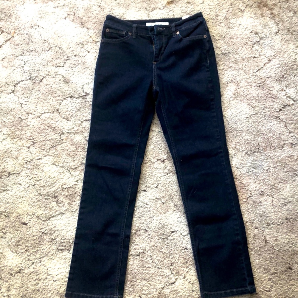 Straight leg jeans